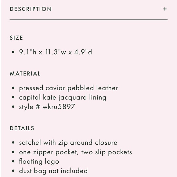 Kate Spade Satchel ♥️♣️♥️♣️ - Picture 8 of 8